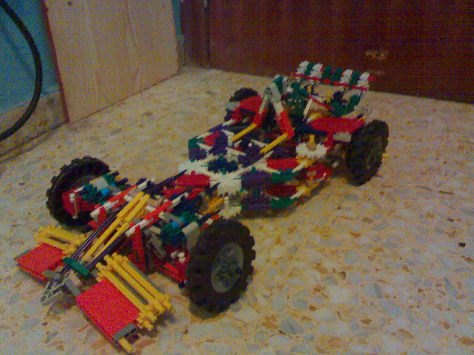 knex f1 suspension and steering