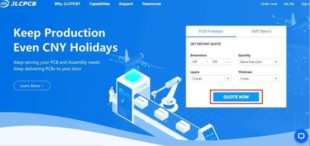 How to Order on JLCPCB
