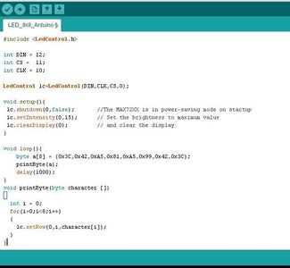 DOT Matrix (8x8) Using Arduino : 6 Steps - Instructables