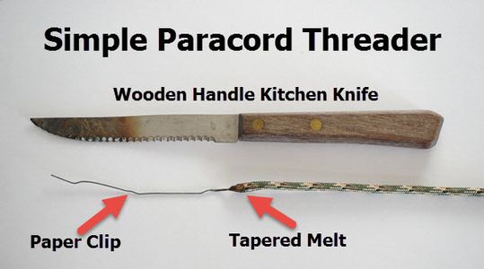 Threading Paracord