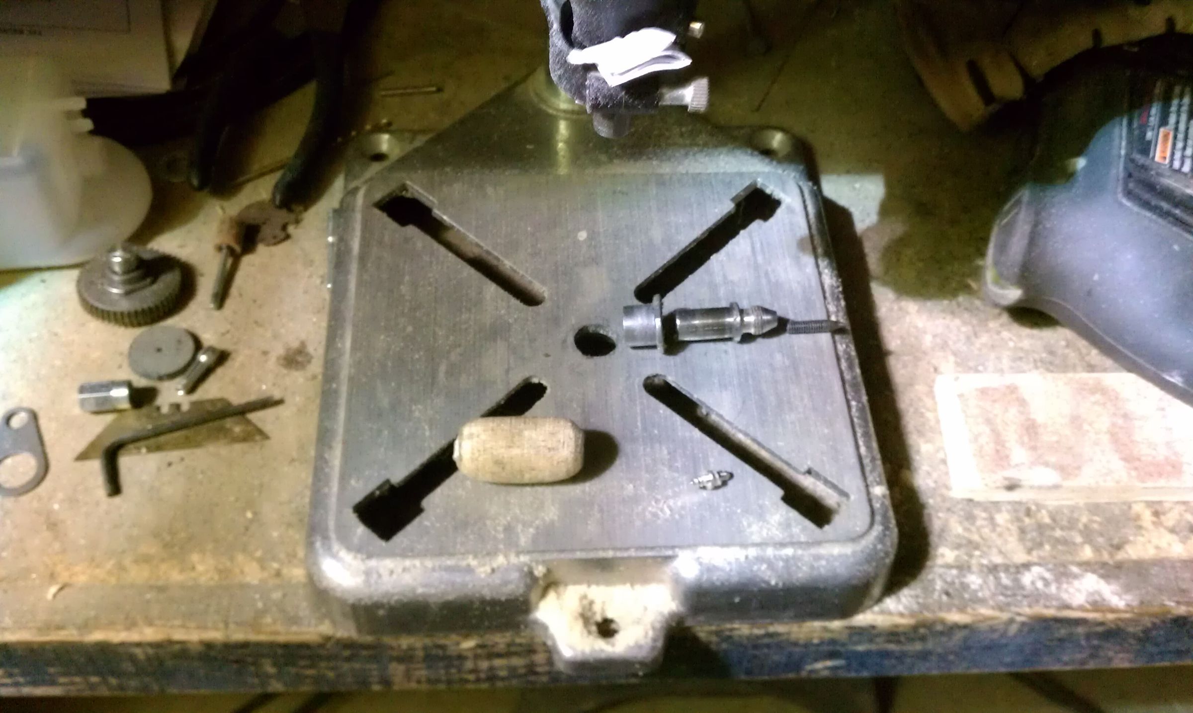 Dremel Drill Press Lathe