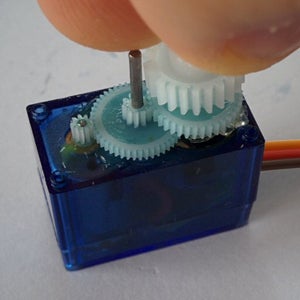 Servo-motor Converted to Motor (with Speed & Direction Control) : 4 ...