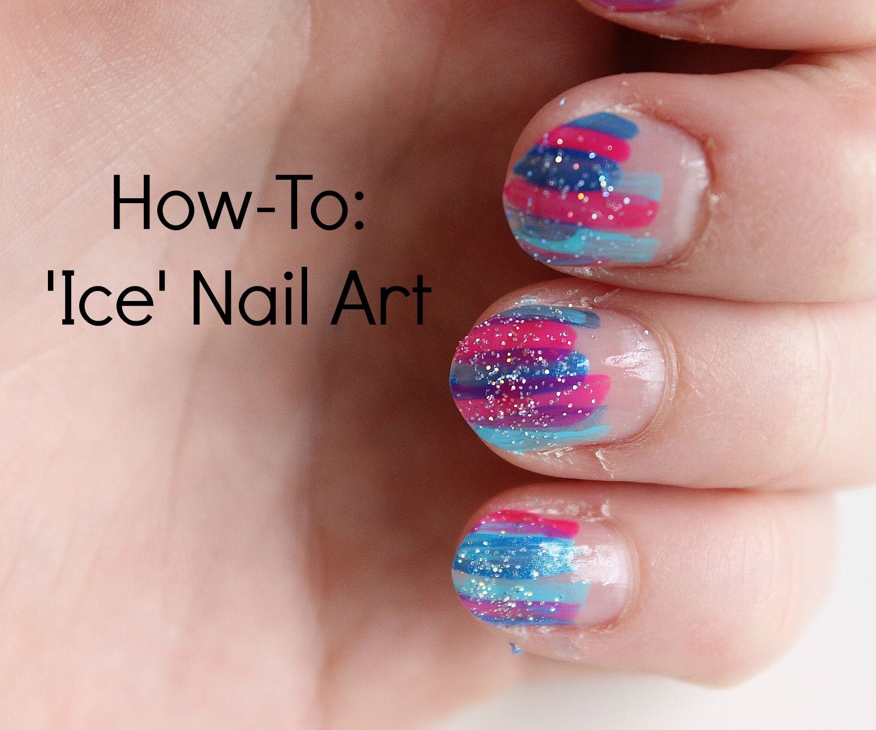 How-To: 'Ice' Nail Art