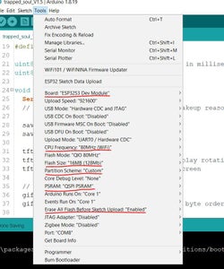 Programming the Device in Arduino IDE