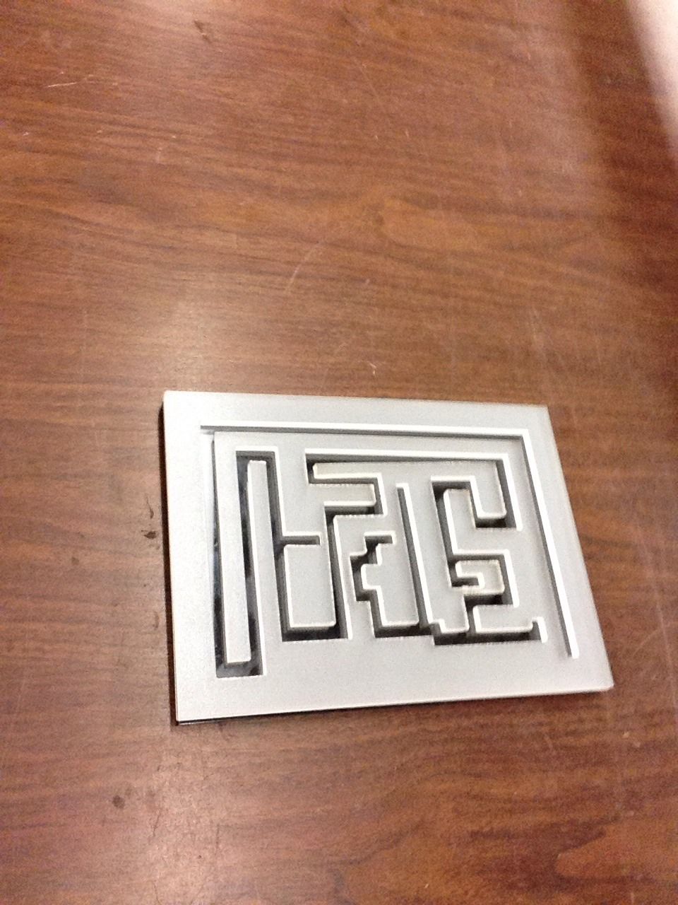 Laser Cut Maze
