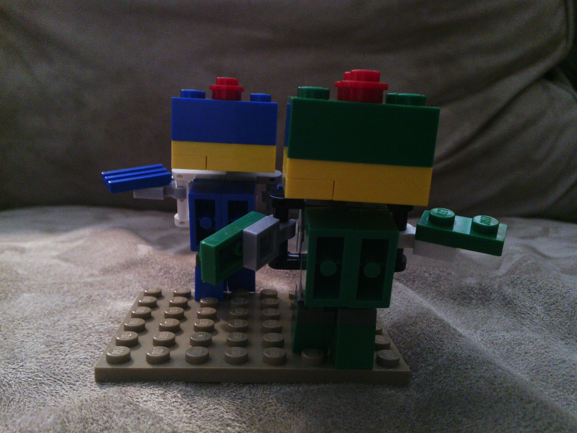 How To Build ThunderBumm & SpittleFumm out of Legos