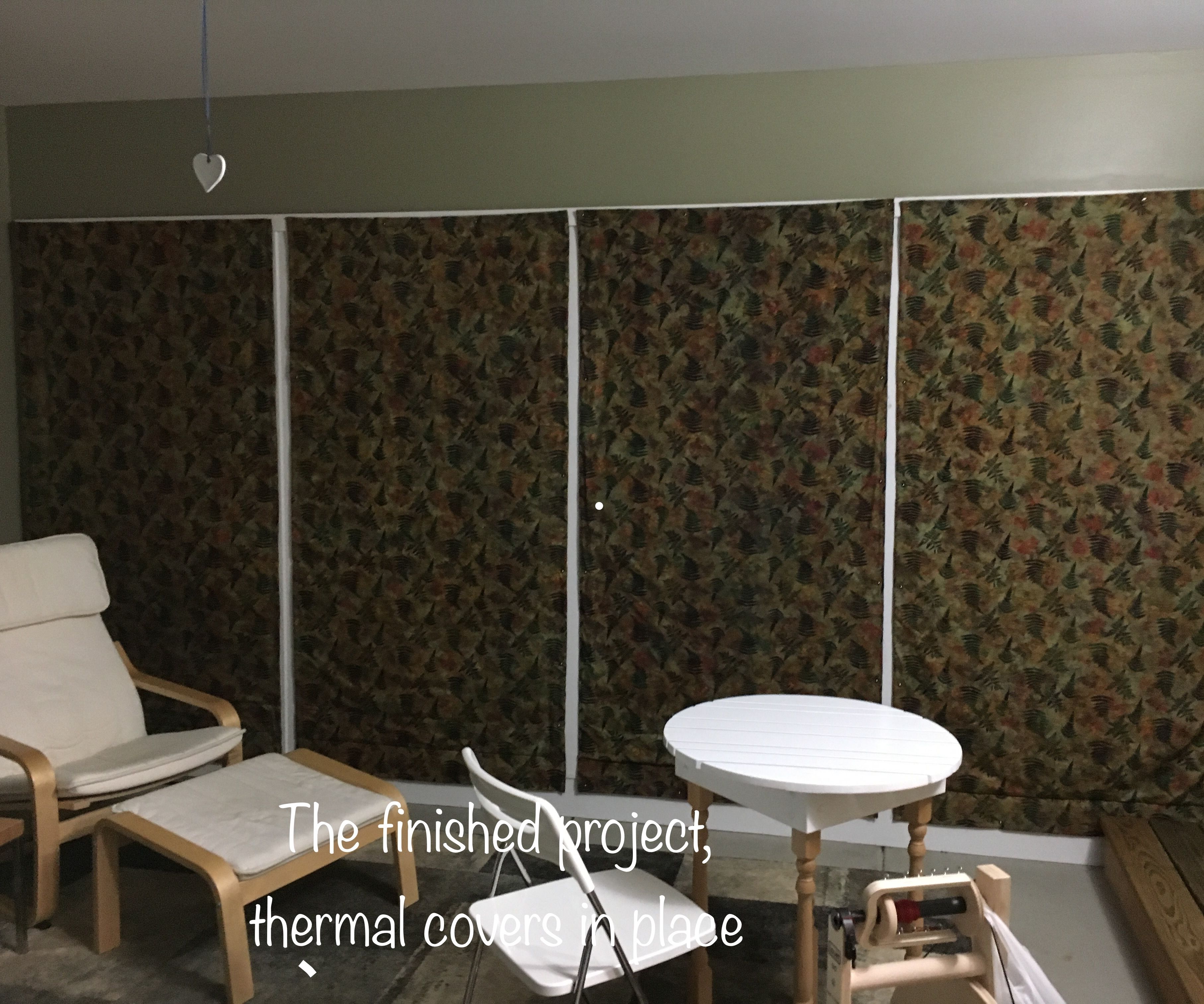 INSULATING WINDOW COVERS