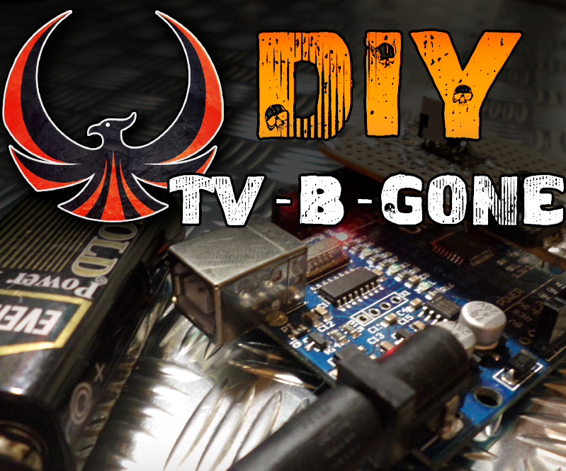 Arduino TV B-Gone (Switch ANY* TV off) 