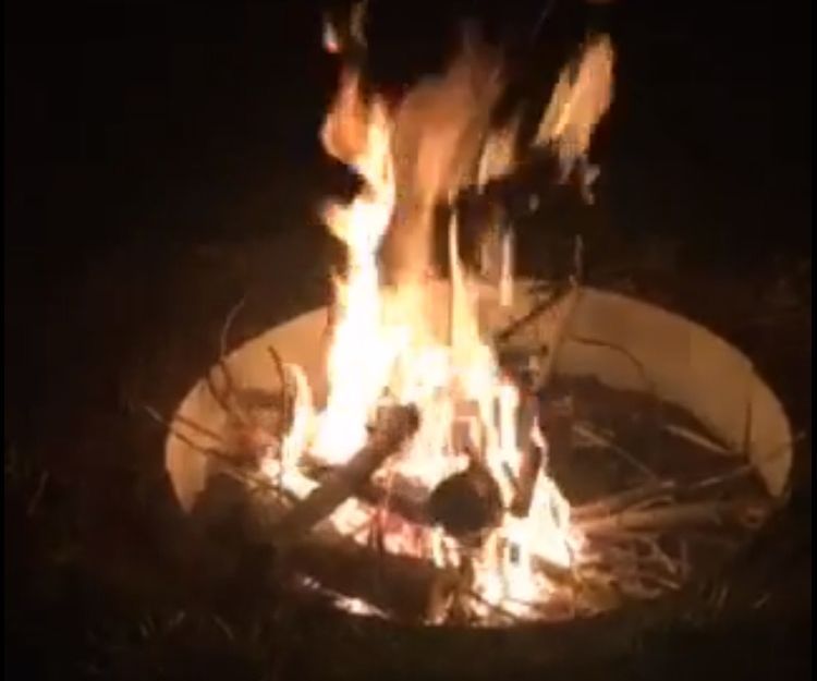 $8 In-ground Fire Pit