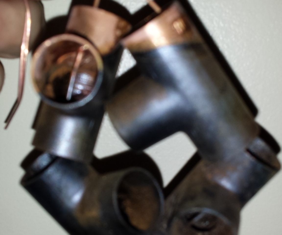 Potassium Permangate Plating Over Titanium and Copper Possibly Steel Too.