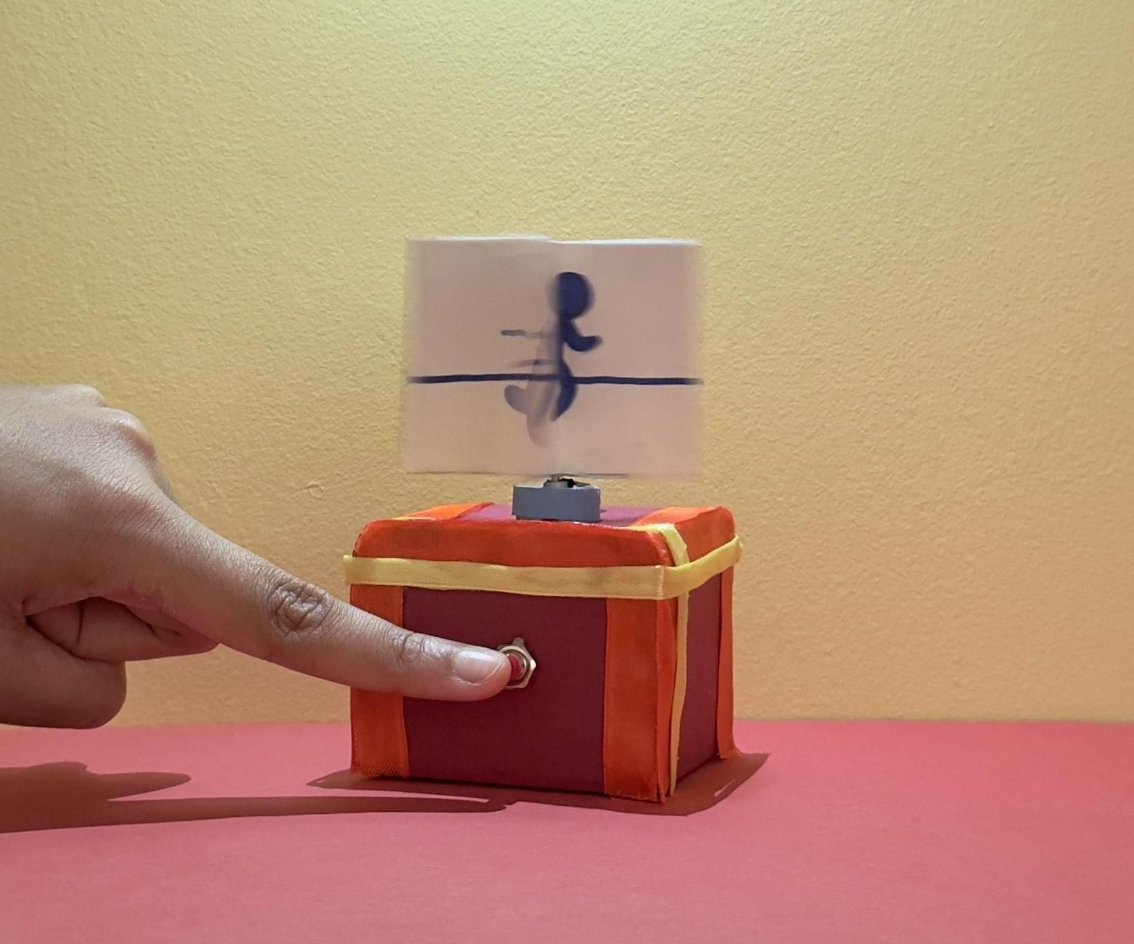 Paper Animation Using a DC Motor