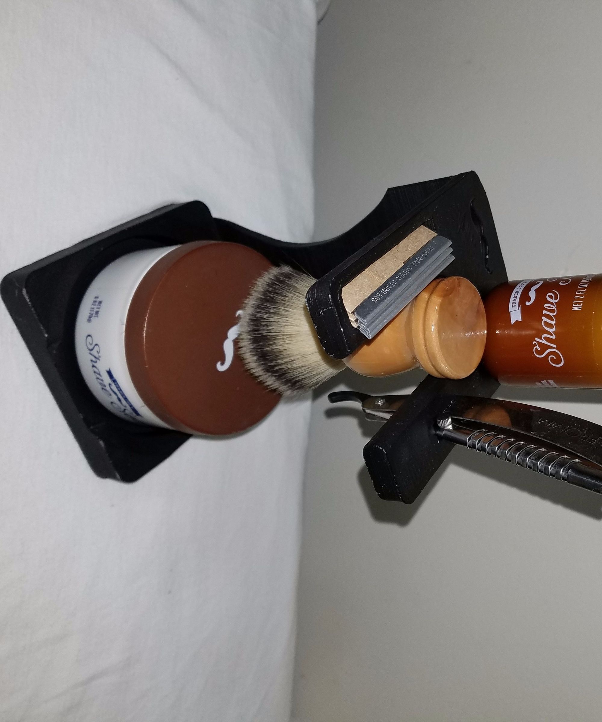 Drip Brush & Shaving Stand
