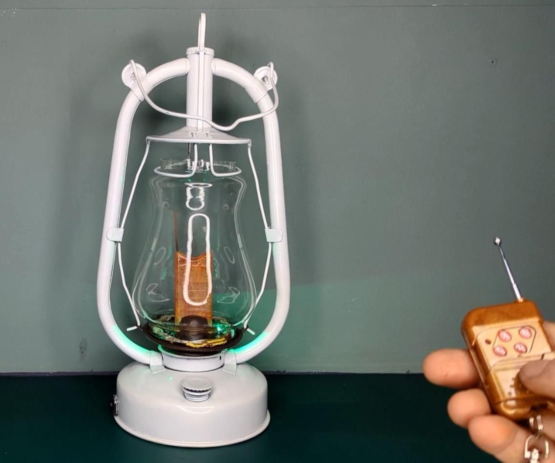 Second Life of an Old Kerosene Lamp: the 'Bat' Lantern