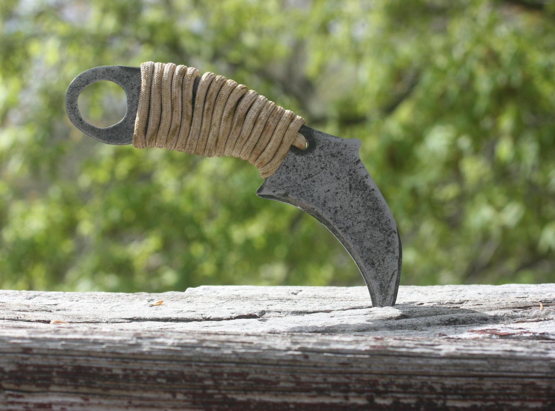 DIY Karambit Out of a Saw Blade Without CNC 6 Steps Instructables