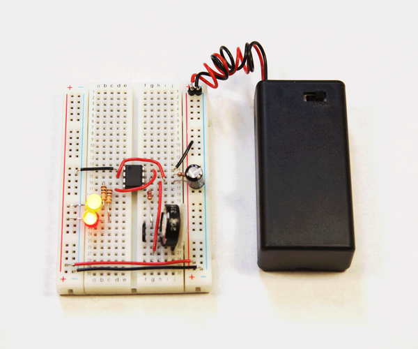 555 LED Flasher - START