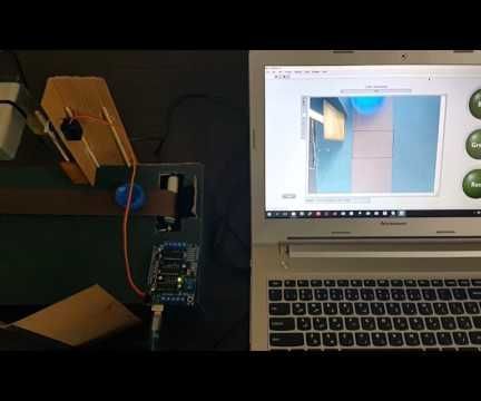 Simple Machine Vision Project (Color Separator Machine)= LabVIEW + ARDUINO + Servo Motor + Webcam