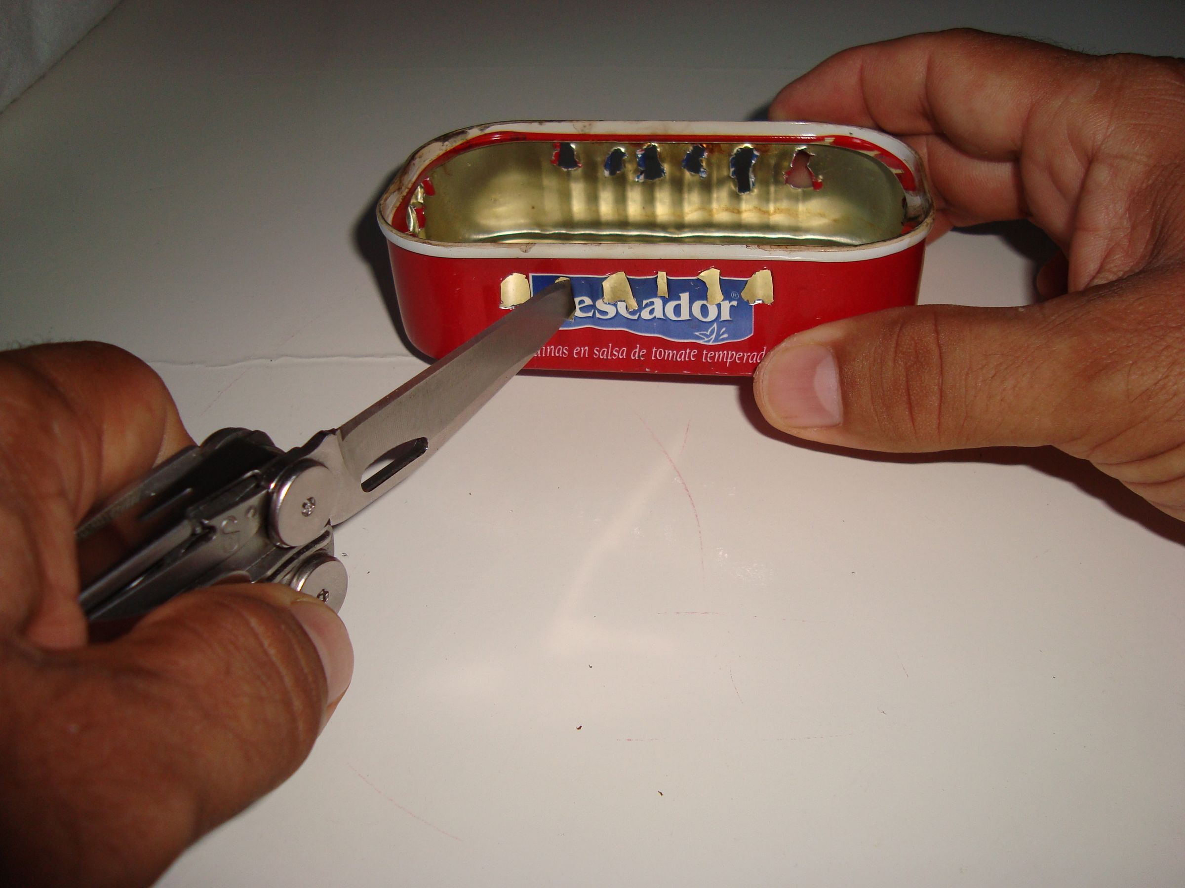 Canned Sardine Stove Fogao De Lata De Sardinha 3 Steps Instructables