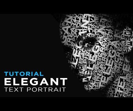 Text Portrait Effect: Photoshop Tutorial