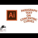 Paragraph Text on Curves - Adobe Illustrator - Thread Text on Path