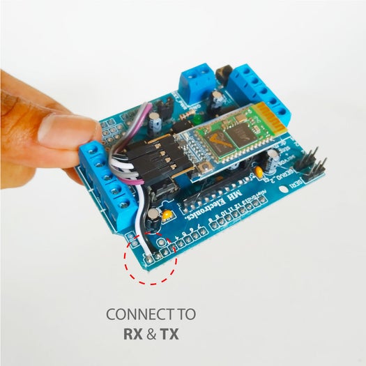 Add Bluetooth Into Motor Shield