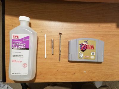 Restoring an N64 Nintendo Cartridge