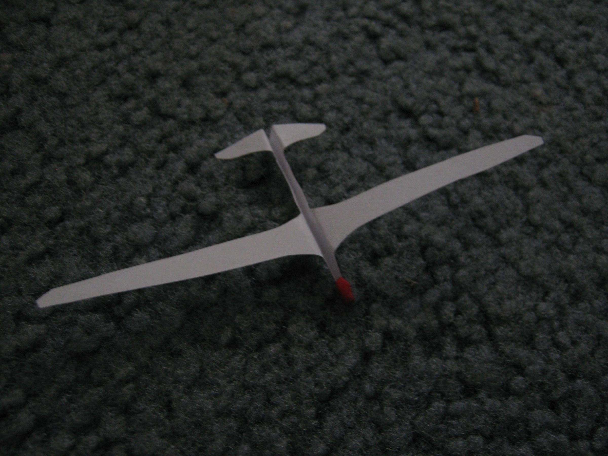 Mini Paper Glider 3 Steps Instructables