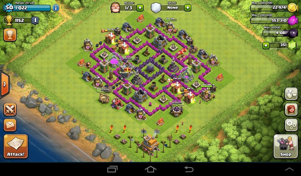 Clash of Clans Farming