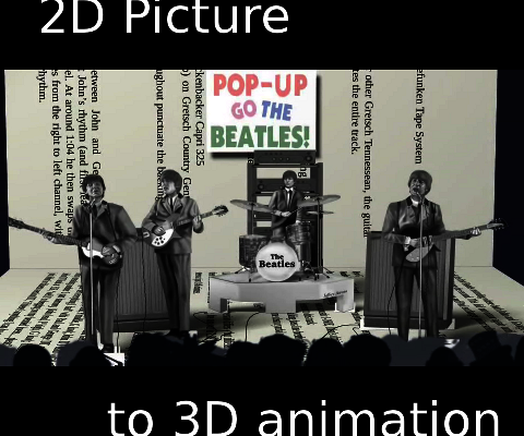 Making a 3D Animation From a  2D Picture