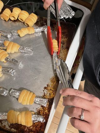 Clothespin Cookie Rods