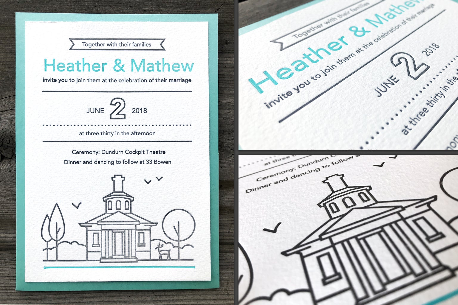 How to Make Affordable DIY Letterpress Wedding Invitations 10 Steps