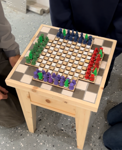 Four Handed Chess Board