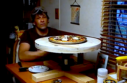 Perfect Circle Tabletop From Regular 2x4s Using a Table Saw