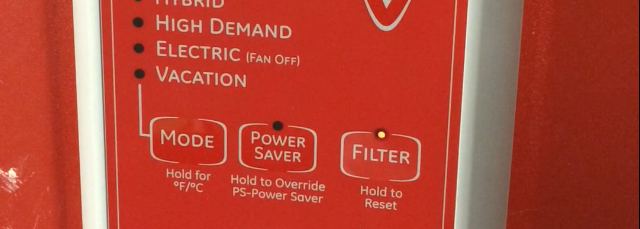 Stop Beeping From GE Geospring Heat Pump Water Heater