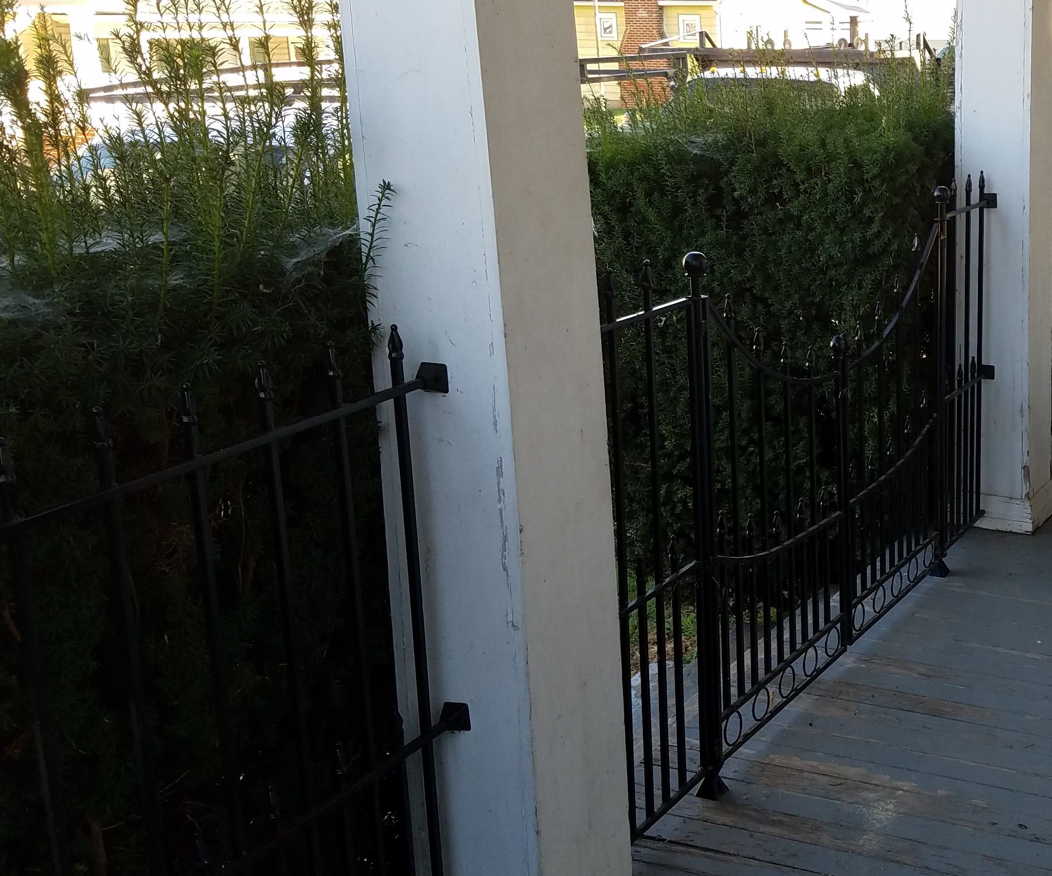 Cheap Porch Fence