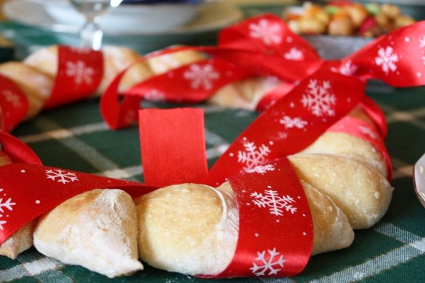 No-knead Wreath Bread