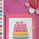 Bargain 4th birthday card