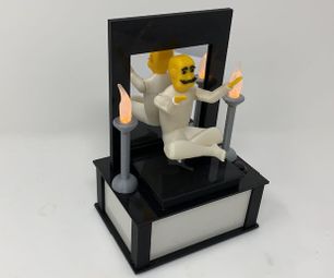 Levitation, a 3D Printed Automaton Illusion.