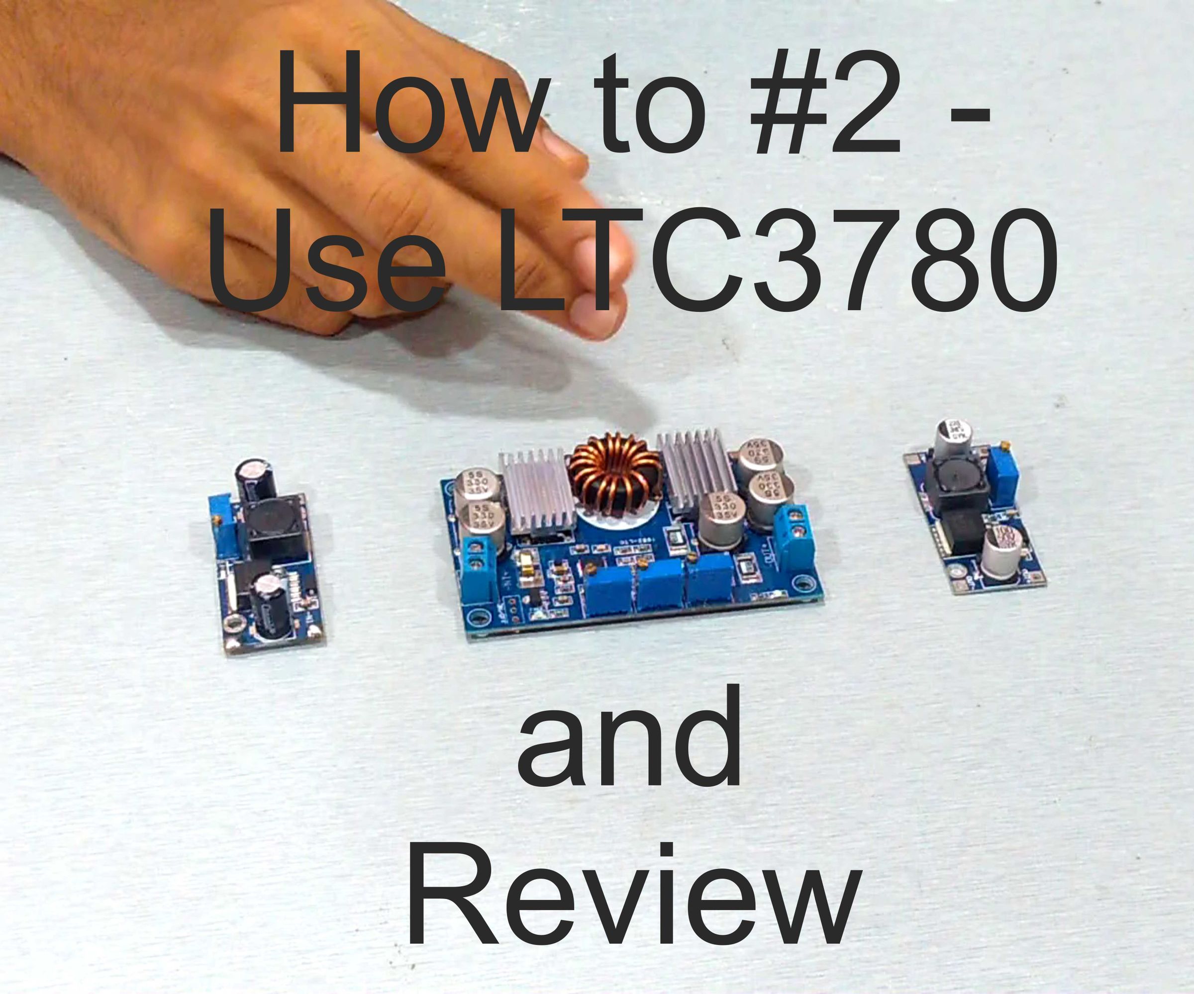 How to #2 - Use LTC3780 