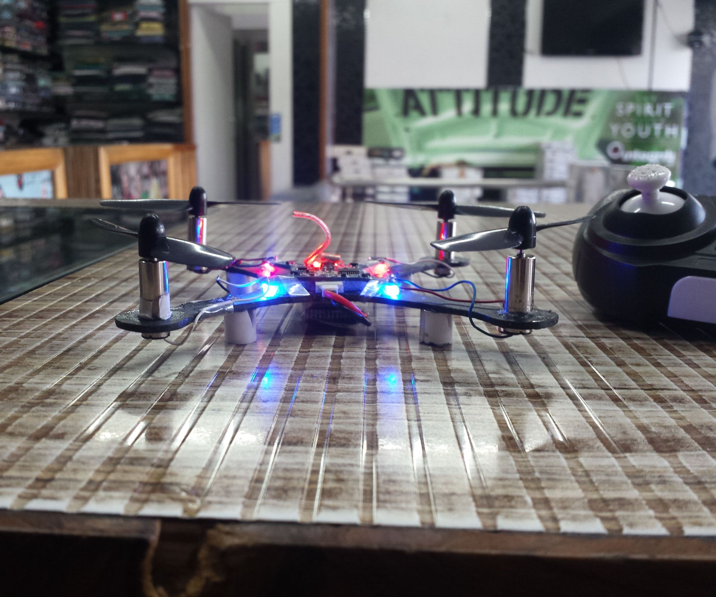 HOW TO MAKE MINI DRONE