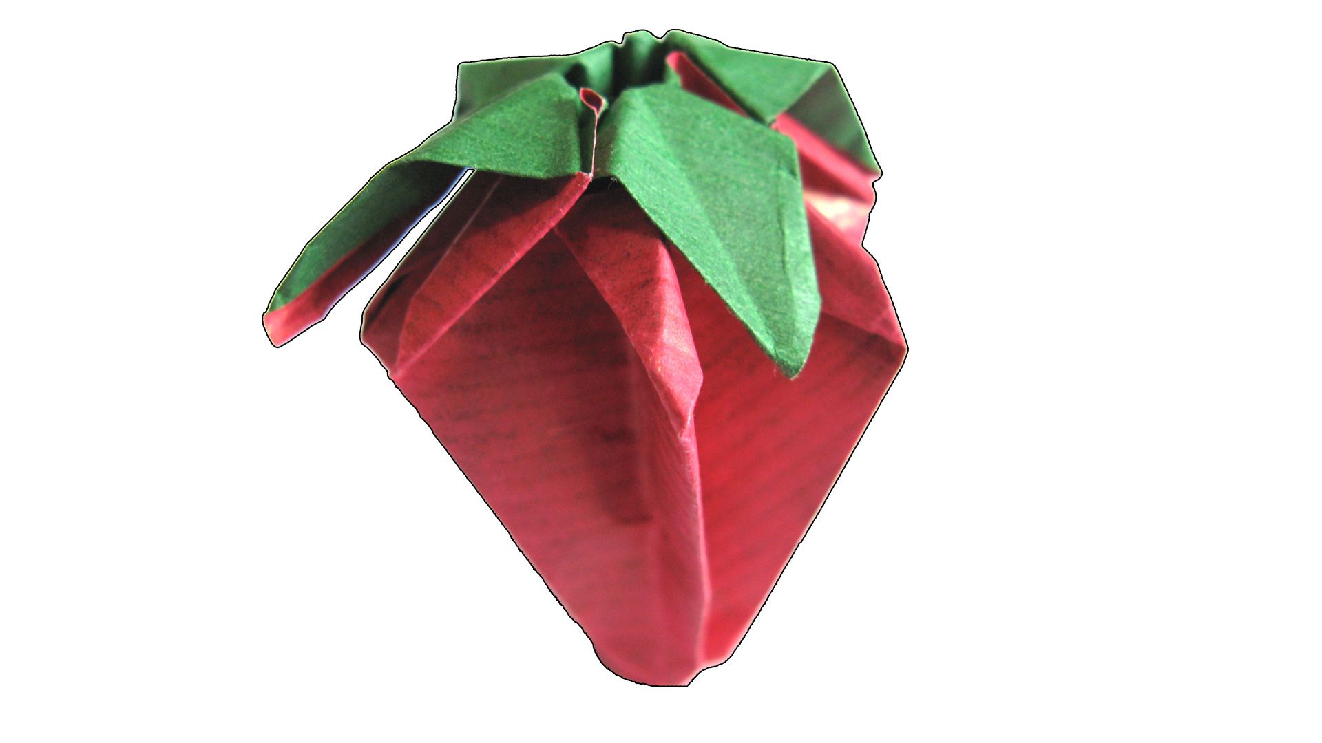 Origami Strawberry