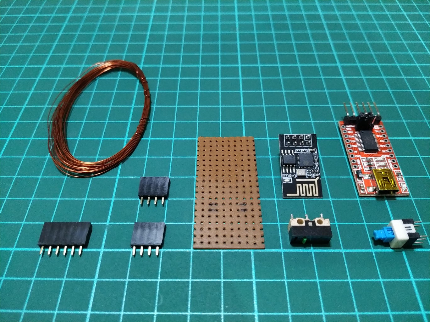 DIY ESP-01 WIFI Module Programming Adapter : 6 Steps (with Pictures ...