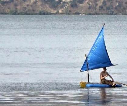 $100 Hardware Store Sailboat