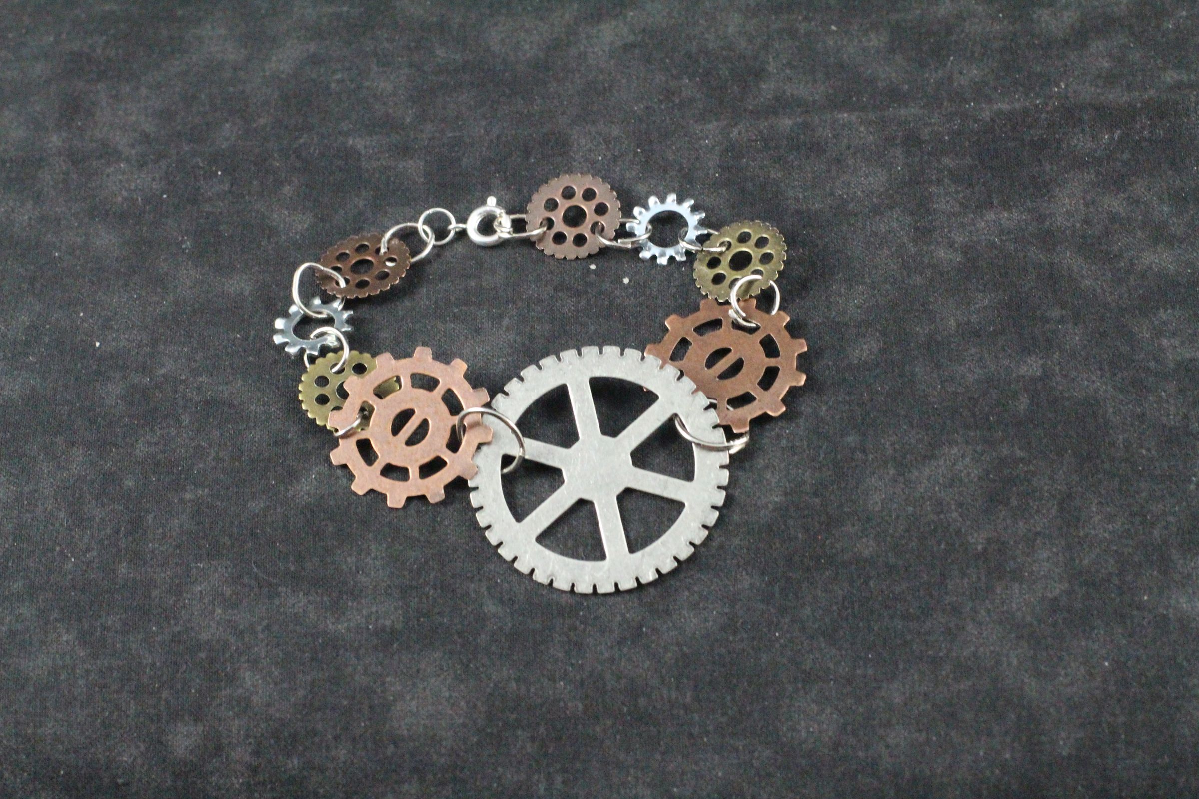 Make Your Own Steampunk Gear Bracelet : 5 Steps - Instructables