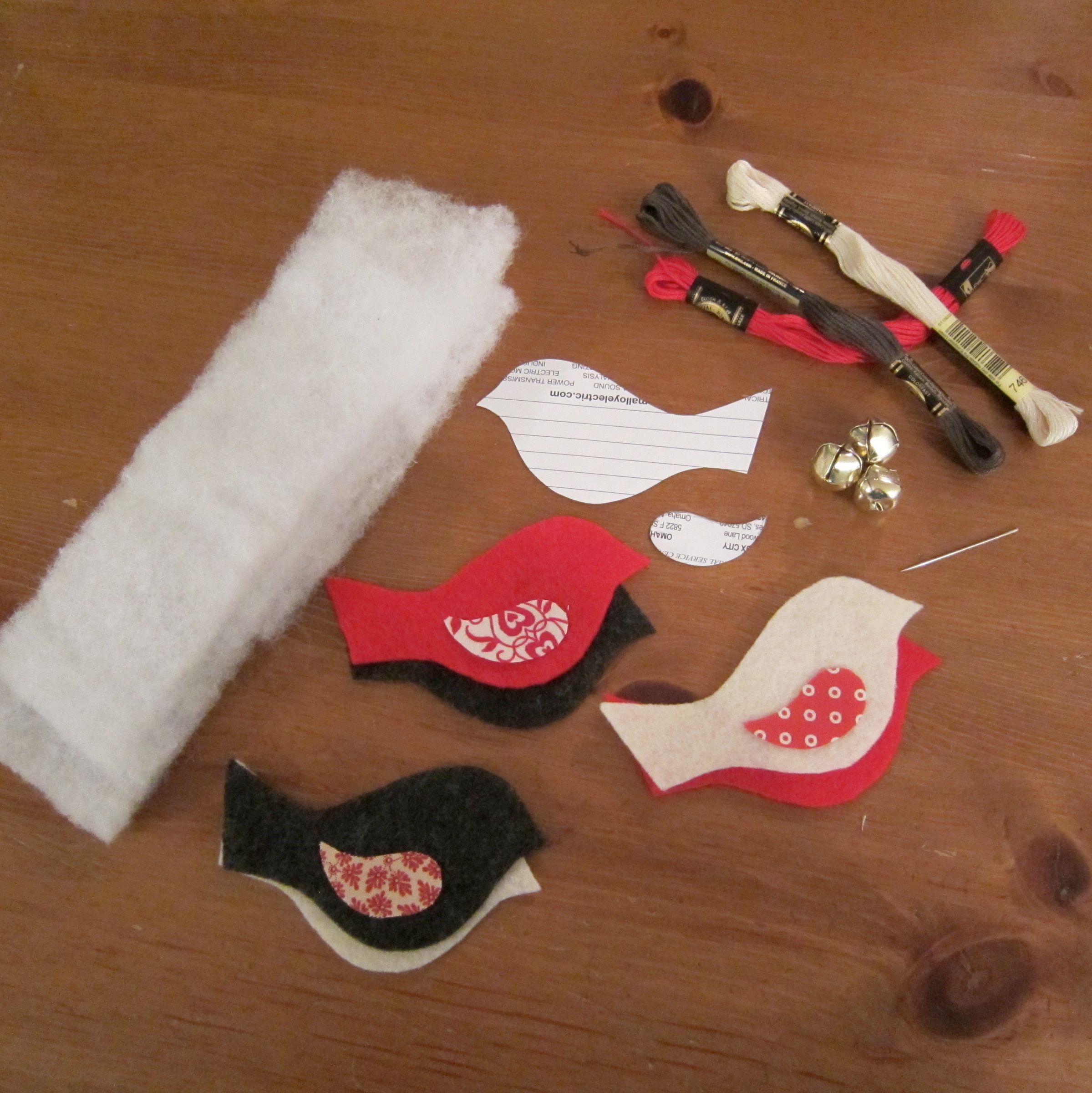 Quilted Bird House With Toy Bird Rattles : 12 Steps (with Pictures ...