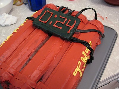 DY-NO-MITE!!! Birthday Cake