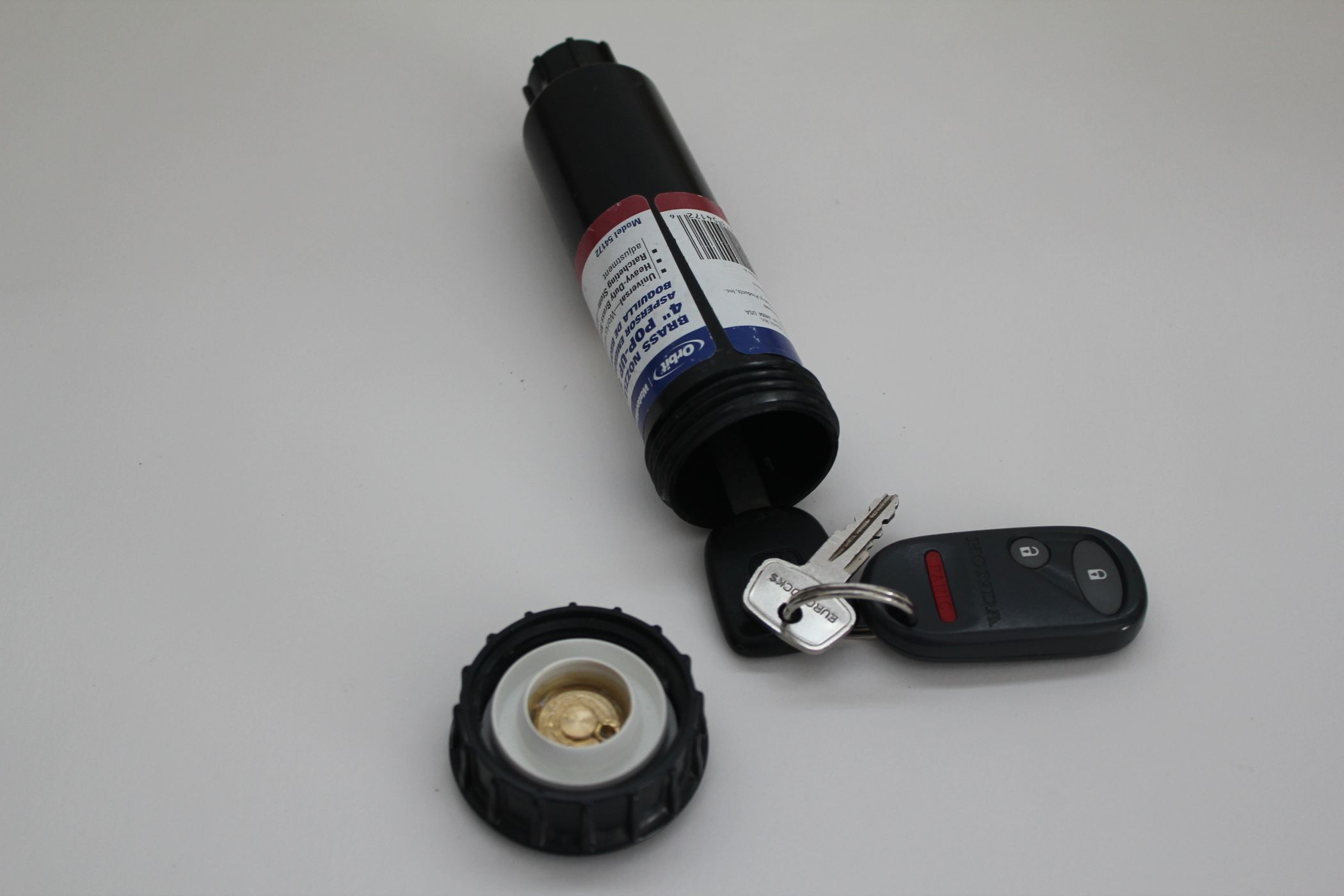 HideAKey in a Sprinkler! 4 Steps Instructables