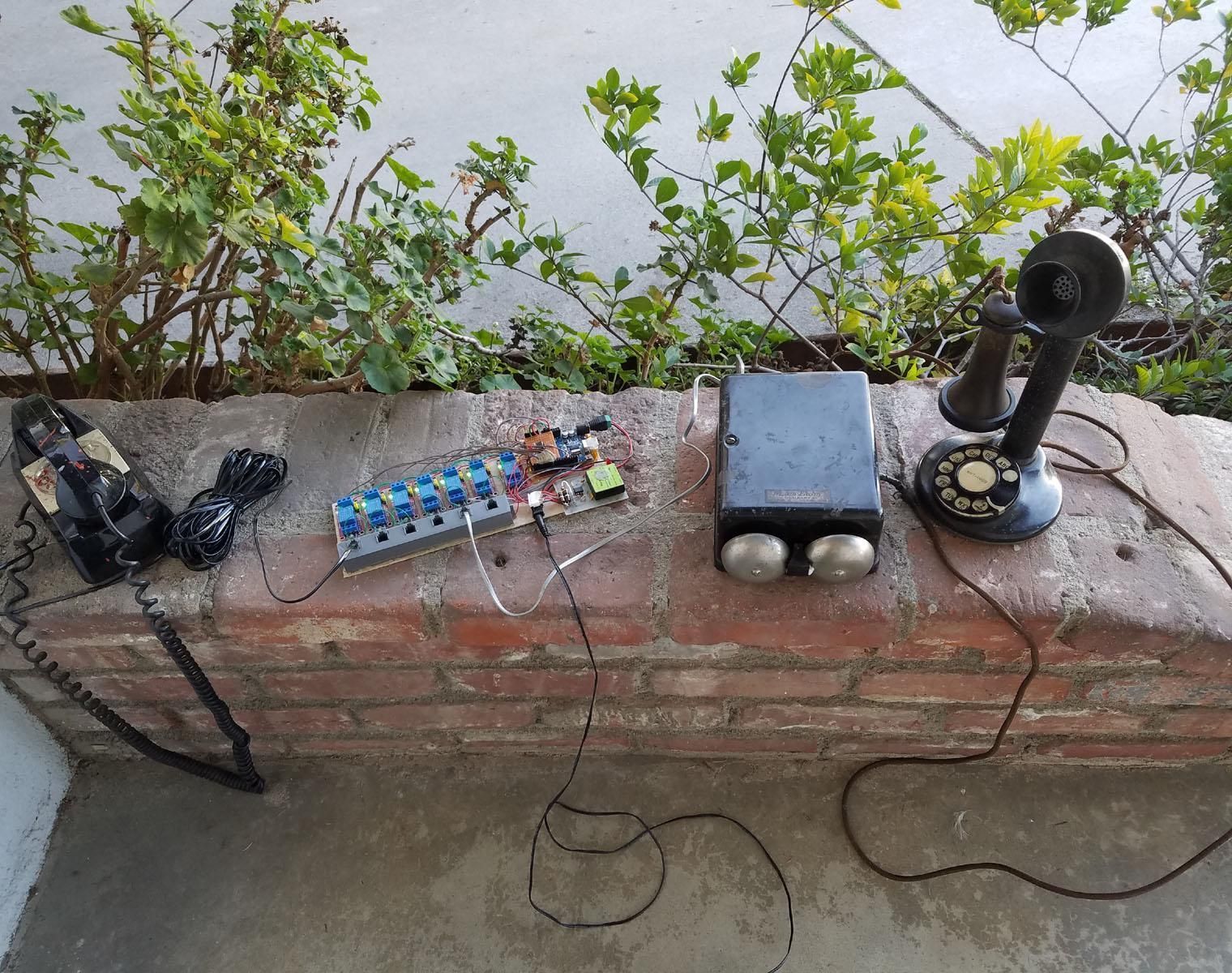 Rotary Dial Telephone Exchange