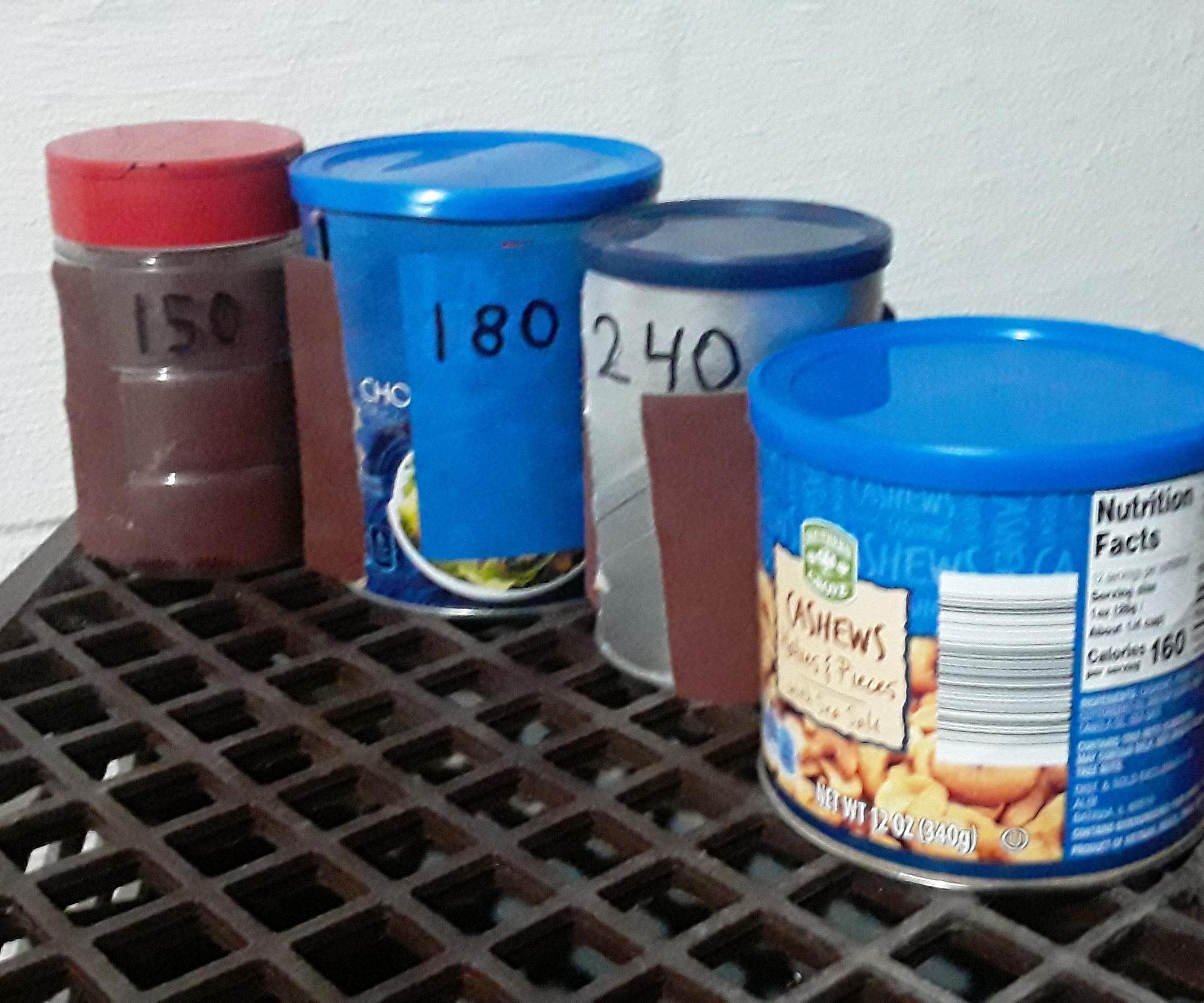 Sandpaper Storage From Food Containers Instructables