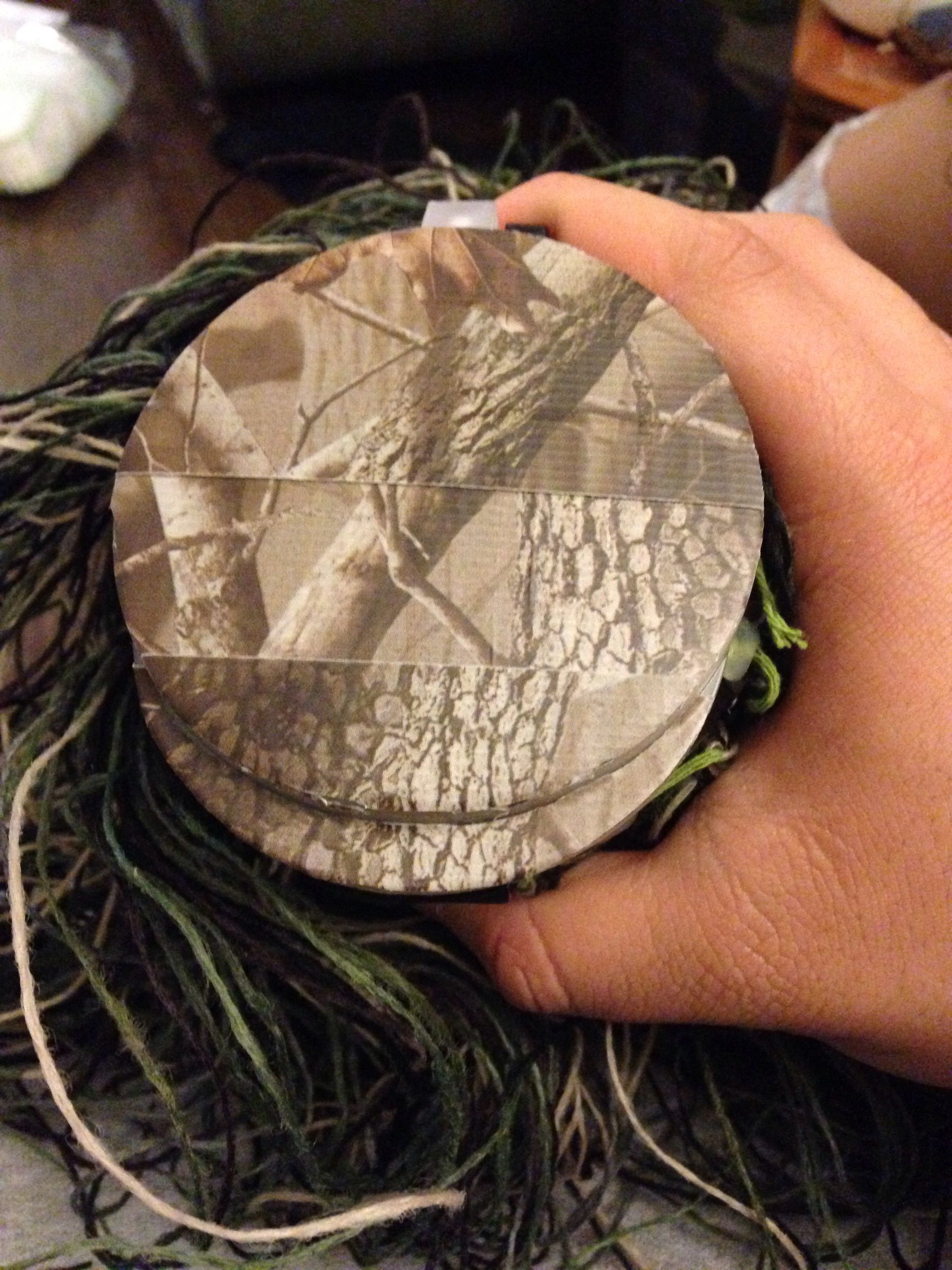 Camouflage Paintball Hopper 4 Steps Instructables