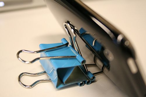 IPhone Binder Clip Stand Ver 2.0